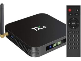 تی وی باکس TX6-H دارای پردازنده 64 بیتی - اندروید 9