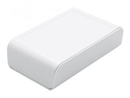 جعبه برد پلاستیکی دو تکه مدل BMD-A سفید سایز 110x65x28mm
