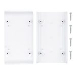 جعبه برد پلاستیکی دو تکه مدل BMD-A سفید سایز 110x65x28mm - Image 2