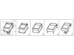 جعبه برد پلاستیکی دیواری با پنل LCD سفید مدل BMW-A سایز 168x107x42mm - Image 6