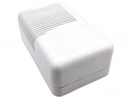 جعبه برد پلاستیکی سفید تهویه دار سایز 115x73x45mm