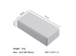جعبه برد پلاستیکی سفید مدل BMD-A سایز 121x58x31mm - Image 6