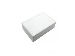 جعبه برد پلاستیکی سفید مدل BMD-A سایز 121x81x40mm