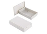 جعبه برد پلاستیکی سفید مدل BMD-A سایز 92x59x23mm - Image 2