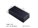 جعبه برد پلاستیکی مشکی مدل BMD-A سایز 121x58x31mm - Image 6