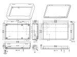 جعبه برد پلاستیکی مشکی مدل BMD-A سایز 92x59x23mm - Image 4