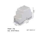 جعبه ریلی Rail Box سفید سایز 36x87x60mm - Image 3