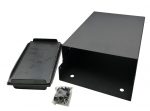 جعبه فلزی با پنل پلاستیکی سایز 200x180x100mm - Image 3
