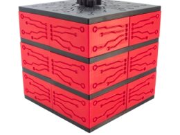 جعبه قطعات 3D print طرح آیسی نیمه اتوماتیک دارای 12 محفظه