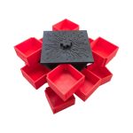 جعبه قطعات 3D print طرح آیسی نیمه اتوماتیک دارای 12 محفظه - Image 2