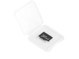 جعبه پلاستیکی شفاف مناسب TF-Card سایز 37x37x4mm