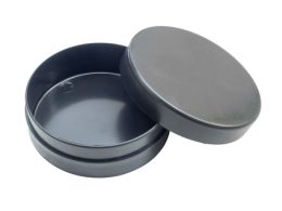 جعبه پلاستیکی گرد درب دار 60ml سایز 67x24mm