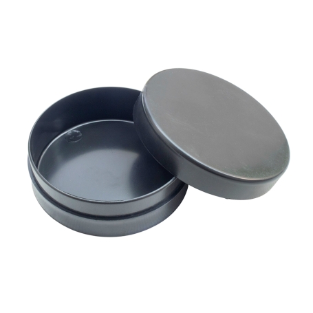 جعبه پلاستیکی گرد درب دار 60 میلی لیتر سایز 67x24 میلی متر