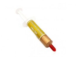 خمیر سیلیکون سرنگی 5 گرمی طلایی HC-161