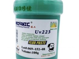 خمیر فلاکس لیوانی 100 گرمی Mechanic کد UV-223