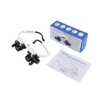 ذره بین عینکی دوچشمی 2 لنز 8X و 23X مدل 9892H-1 - Image 2