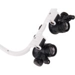 ذره بین عینکی دوچشمی 2 لنز 8X و 23X مدل 9892H-1 - Image 6