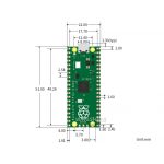 رزبری پای پیکو Raspberry Pi Pico با ورودی Micro USB تولید انگلستان - Image 5