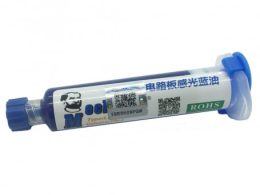 رنگ محافظ مدار چاپی UV آبی 10cc مارک Mechanic