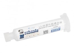 رنگ محافظ مدار چاپی UV سفید 10cc مارک Mechanic