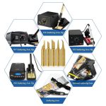 سرهویه سوزنی SMD مخصوص هیتر Mechanic طلایی مدل 900M-T-I - Image 6
