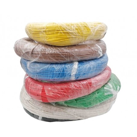 سیم افشان ایرانی سایز 1×0.25، رنگ نارنجی، حلقه 100 متری