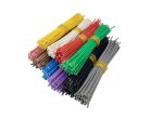سیم افشان سایز 0.25 طوسی 10cm دو سر لخت بسته50 تایی - Image 2