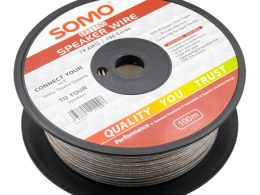 سیم بلندگو سومو SOMO دو رشته مدل SP21100 طول 1متر