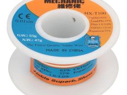 سیم لحیم 0.5mm 55gr مارک Mechanic مدل HX-T100
