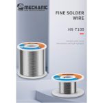 سیم لحیم 0.5mm 55gr مارک Mechanic مدل HX-T100 - Image 5