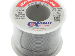 سیم لحیم 0.8mm 250gr مارک ASAHI