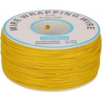 سیم وایرپ WRAPPING حلقه ای زرد کد B-30-1000