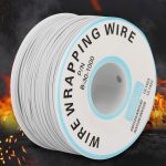 سیم وایرپ WRAPPING حلقه ای سفید کد B-30-1000 - Image 3
