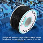 سیم وایرپ WRAPPING حلقه ای مشکی کد B-30-1000 - Image 11