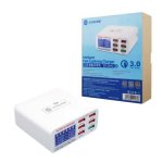 شارژر و تستر USB رومیزی 6 خروجی مدل SS-304Q مارک SUNSHINE