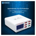 شارژر و تستر USB رومیزی 6 خروجی مدل SS-304Q مارک SUNSHINE - Image 17