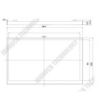 فریم LCD فلزی سایز 165x105mm - تصویر 6