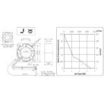 فن براشلس 5v سه سیمه سایز 2.5x2.5x1 مارک SUNON مدل MF25100V1-1000C-G99 - Image 5