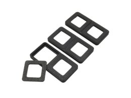 قاب محافظ آیسی پکیج QFP100 مدل دوتایی بسته3 عددی 3D print