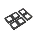 قاب محافظ آیسی پکیج QFP100 مدل دوتایی بسته3 عددی 3D print - Image 2