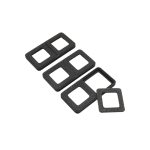 قاب محافظ آیسی پکیج QFP100 مدل دوتایی بسته3 عددی 3D print - Image 5
