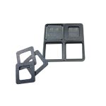 قاب محافظ آیسی پکیج QFP100 مدل چهارتایی 3D print - Image 3
