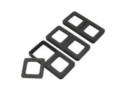 قاب محافظ آیسی پکیج QFP144 مدل دوتایی بسته3 عددی 3D print