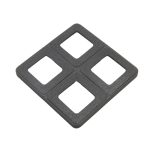 قاب محافظ آیسی پکیج QFP144 مدل چهارتایی 3D print - Image 2