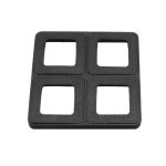 قاب محافظ آیسی پکیج QFP144 مدل چهارتایی 3D print - Image 3