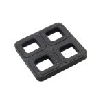 قاب محافظ آیسی پکیج QFP64 مدل چهارتایی 3D print - Image 3