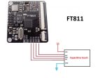 ماژول درایور نمایشگر FT811 تمام رنگی LCD های 7 اینچ و 9 اینچ جهت اتصال تاچ خازنی - Image 7