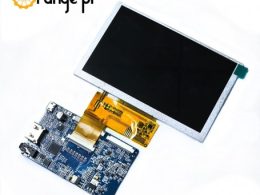 ماژول نمایشگر 5 اینچ مارک Orange Pi دارای ورودی HDMI