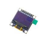 ماژول OLED 0.96 inch 128x64 آبی دارای رابط I2C و SPI