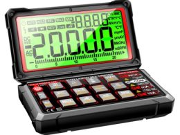 مولتی متر دیجیتالی ANENG تاشو کتابی T-RMS با صفحه نمایش بزرگ مدل 623